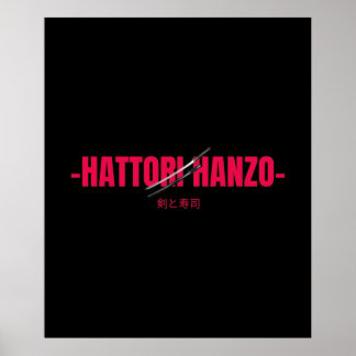 Poster Hattori Hanzo