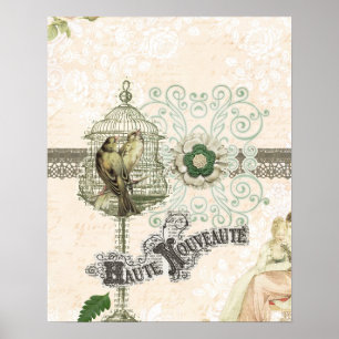 Poster Haute Nouveau em Paris