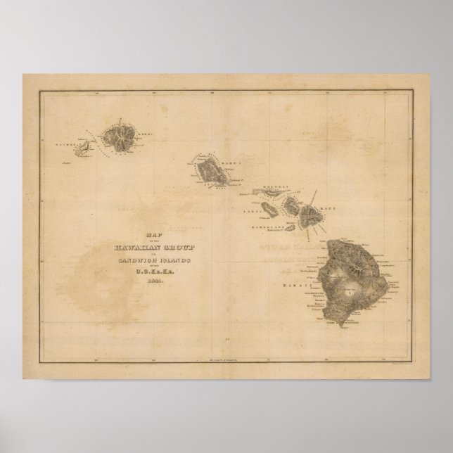 Pôster Havaí 3 (Frente)