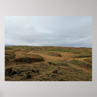 Poster Havaí - Adventure to Green Sand Beach