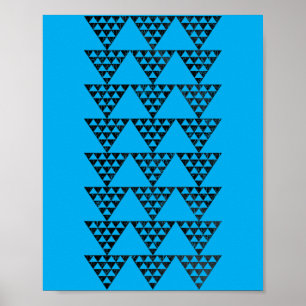 Poster Havaí Tribal Tubarão th havaiano lynesian Maori
