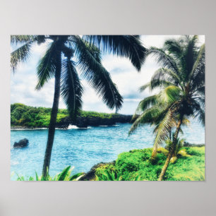 Poster havaiano da cena