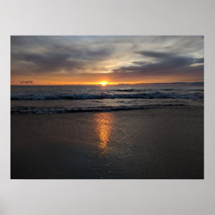 Poster Havaiano Sunset