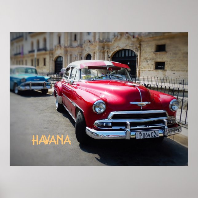 POSTER HAVANA CUBA (Frente)