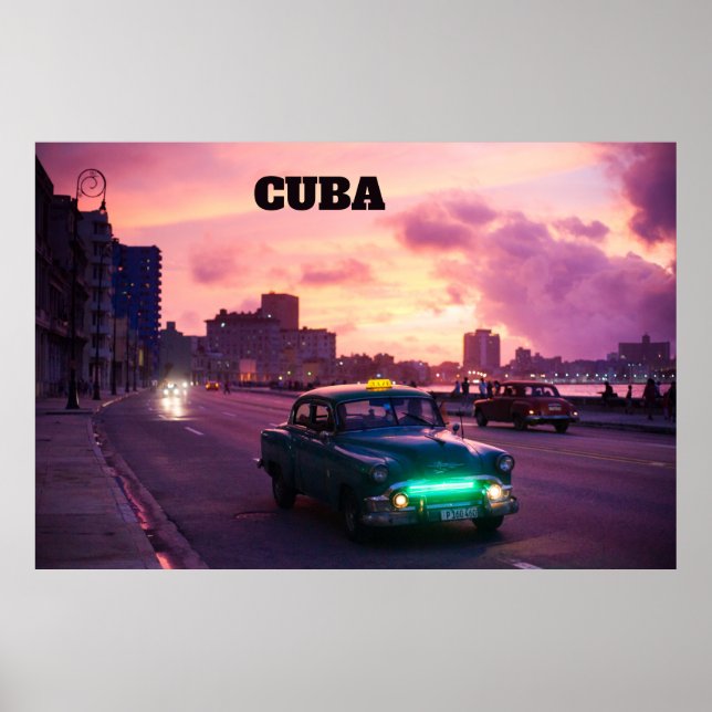 Poster Havana - Cuba (Frente)