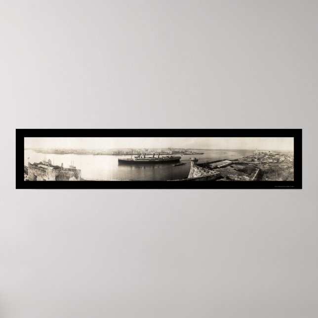 Pôster Havana, Cuba - Foto 1913 (Frente)