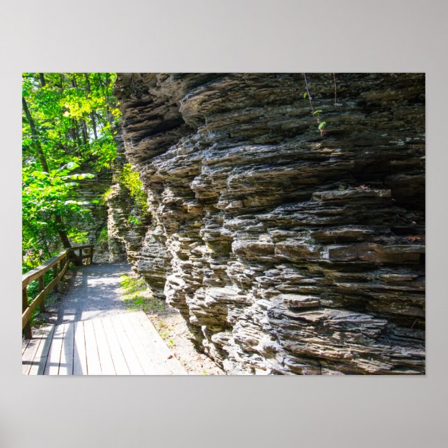 Poster Havana Glen Park, Montour Falls, Nova Iorque (Frente)