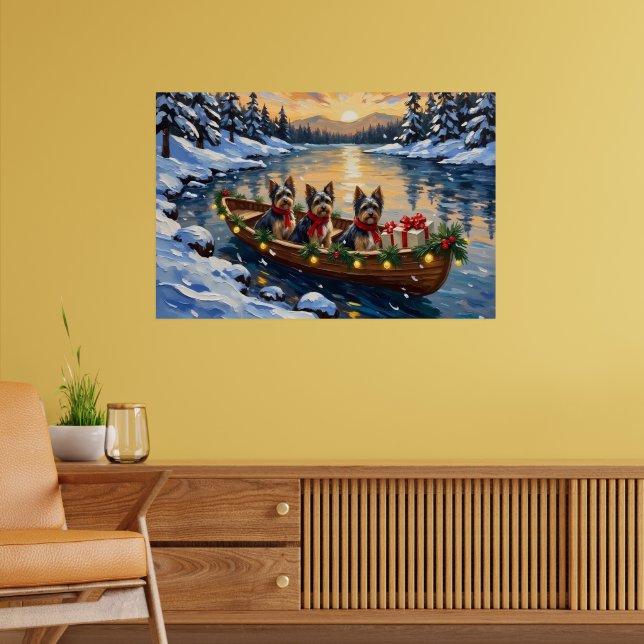 Poster Havanese Christmas Boat Holiday (Sala de Estar 2)