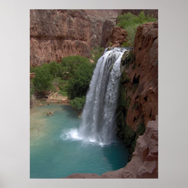 Poster HavaSupai Falls (Frente)