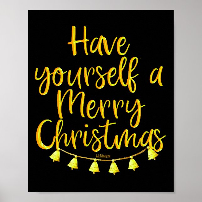 POSTER HAVE YOURSELF A MERRY CHRISTMAS                    (Frente)