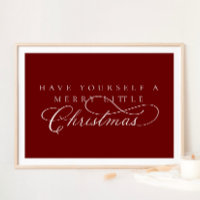 Have Yourself A Merry Little Christmas Holiday