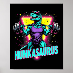 Poster Havikasaurus Welevaging Gym Workout