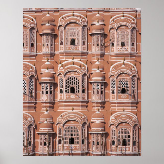 Poster Hawa Mahal (Palácio dos Ventos), Jaipur (Frente)