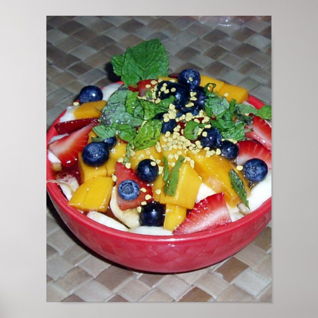 Poster Hawaii Acai Bowl (Frente)