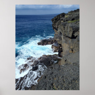 Poster Hawaii, grande ilha do Sul