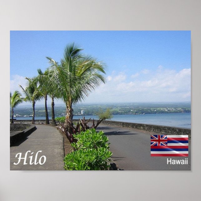 Poster Hawaii - Hilo - (Frente)