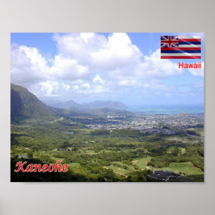 Poster Hawaii - Kaneohe -