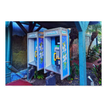 Hawaiian Pay Phones, Kauai, Havaí