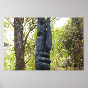 POSTER HAWAIIAN TIKIS