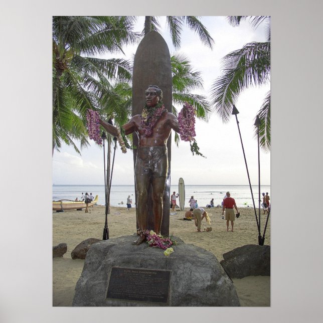 PÔSTER HAWAII'S DUKE KAHANAMOKU (Frente)