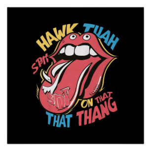 Pôster Hawk Tuah cuspiu naquela coisa