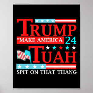 Poster Hawk Tuah Funny Viral Humor Meme Video Girl 24