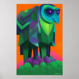 Poster Hawkish Ken Gage Fantasy