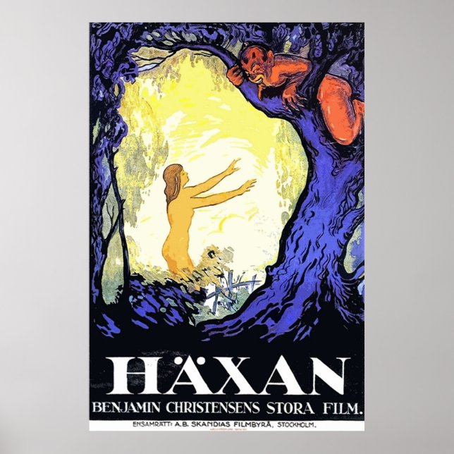 Poster Haxan Vintage (Frente)