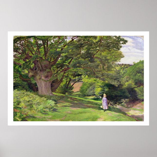 Poster Hayes Common, 1852-53 (óleo na canvas) (Frente)