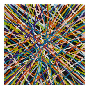 Pôster Haystack em Black Perfect Poster