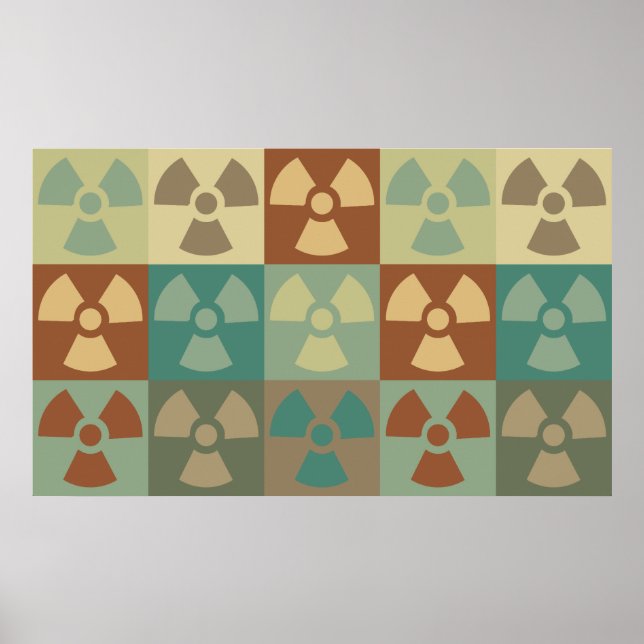 Poster Hazmat Pop Art (Frente)