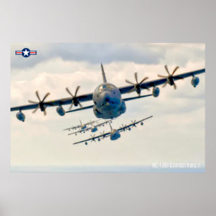 POSTER HC-130J COMBAT KING II