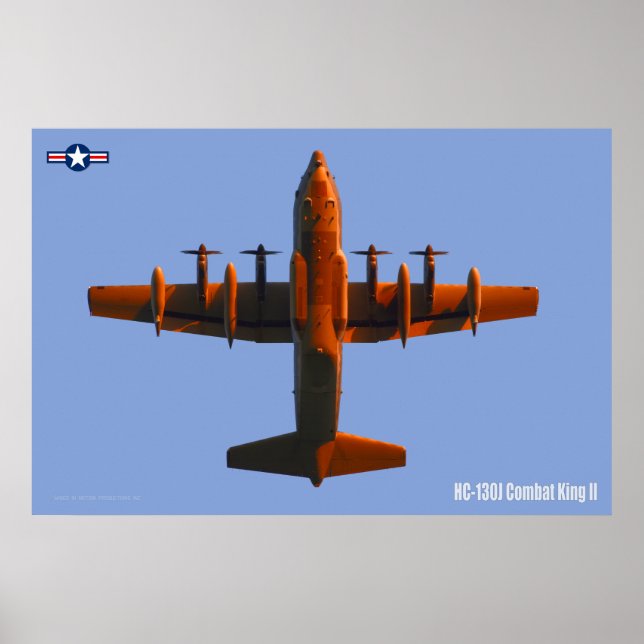 POSTER HC-130J COMBAT KING II (Frente)