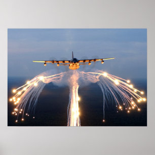 Poster HC-130P/N Aeronaves Rei Combate