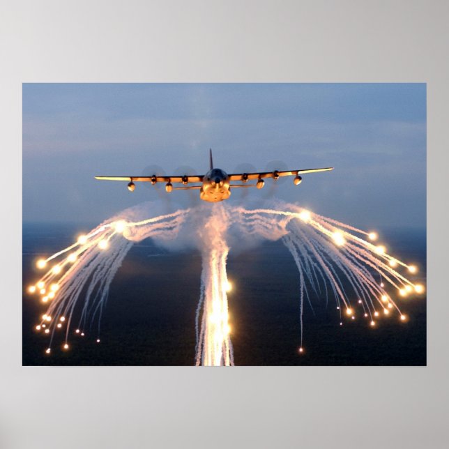 Poster HC-130P/N Aeronaves Rei Combate (Frente)