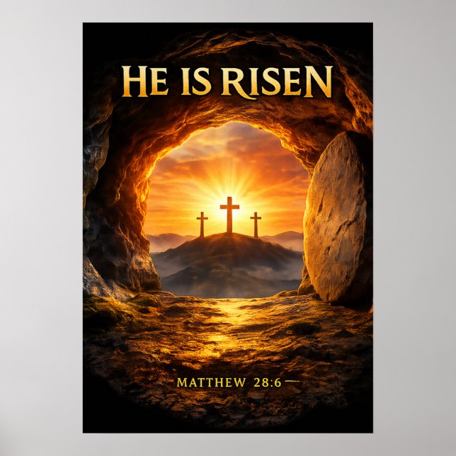 Poster He is Risen (Frente)