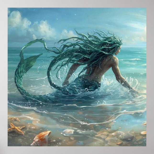 Poster He Who Walks the Shallow Sea (Frente)