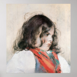Pôster Head of a Child