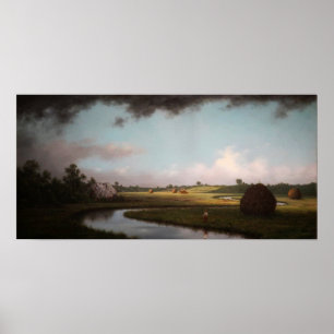 Poster Heade - Esfregões Newburyport Aproximando-se da T