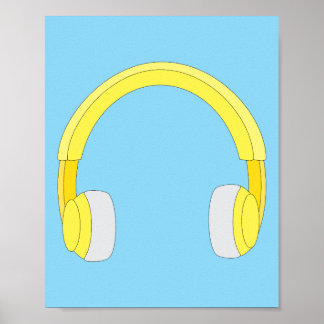 Poster Headphones