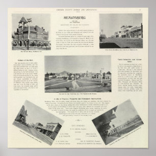 Pôster Healdsburg, Califórnia