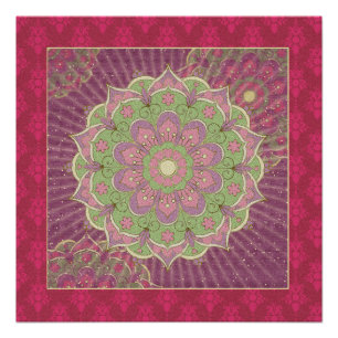 Pôster Healing Mandala - Poster