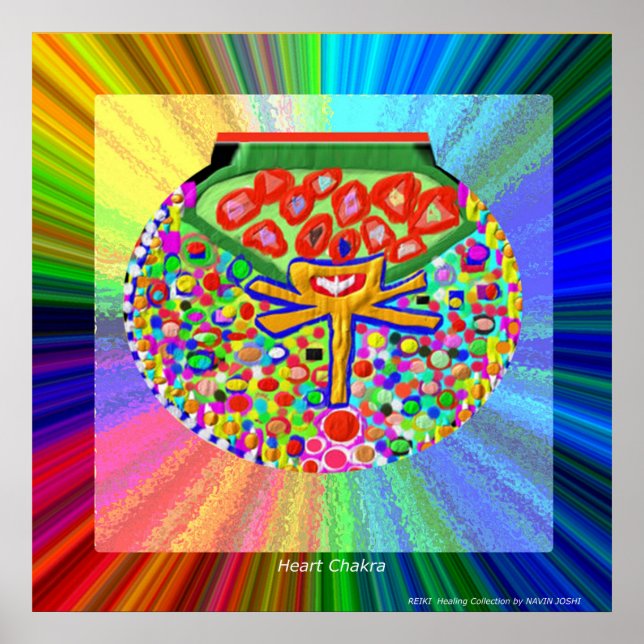 Poster Heart Chakra (Frente)