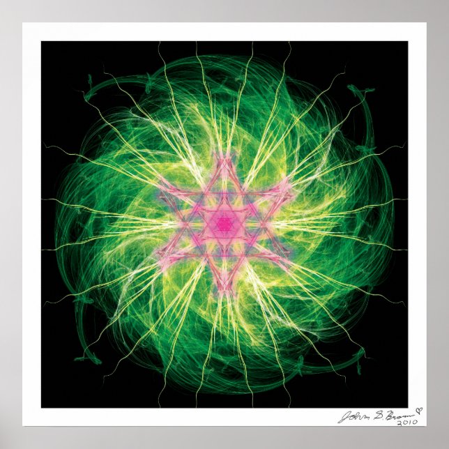 Pôster Heart Chakra (Frente)