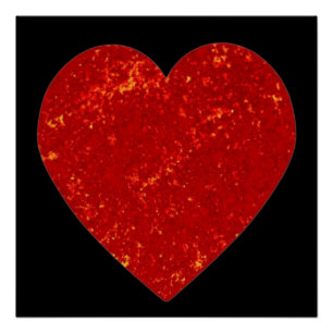 PÔSTER HEART CINNAMON