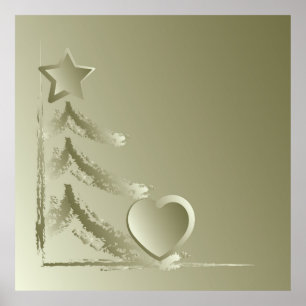 Poster Heart for Christmas