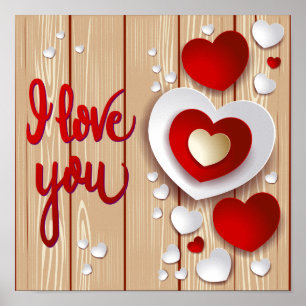 Poster Hearts Fantasy