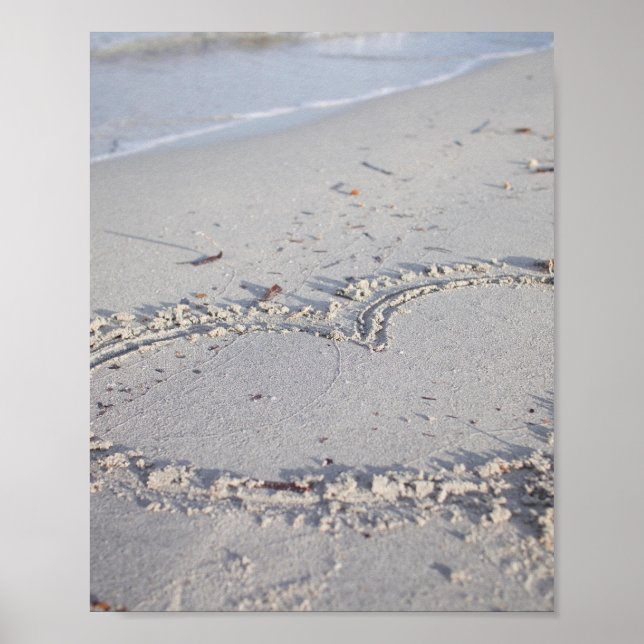 POSTER HEARTY SANDY BEACHY (Frente)