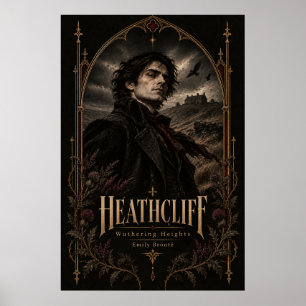 Poster Heathcliff – Wuthering Heights Gótico