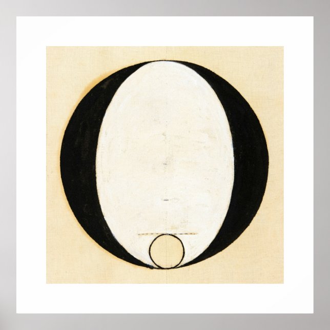 Poster Heathens, 1920, por Hilma af Klint (Frente)
